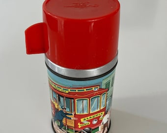 Vintage Fireball XL5 Thermos Only