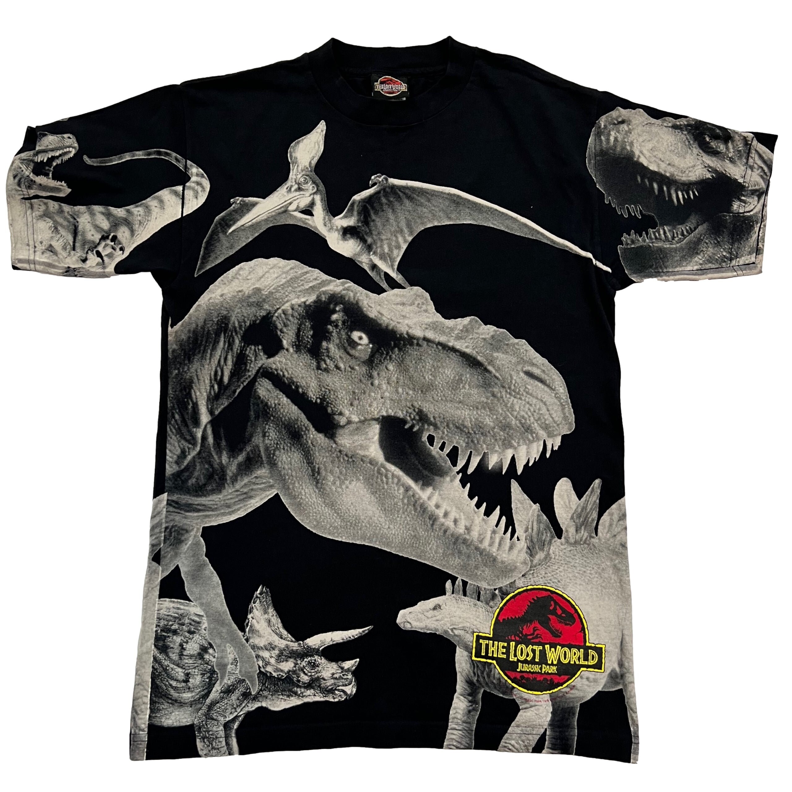 Vintage 1997 Jurassic Park All Over Print T-shirt. Medium - Etsy