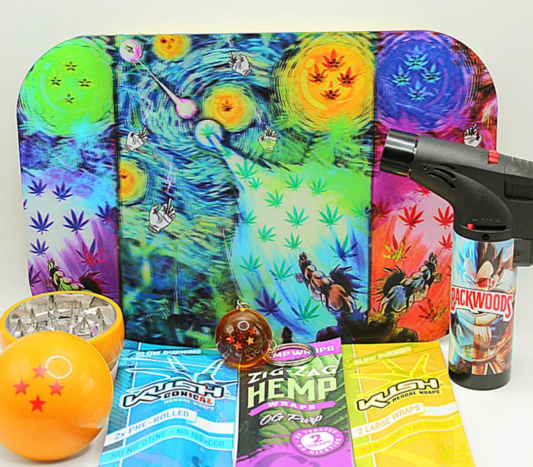 Van Gogh Goku Dragon Ball Z Smoking Set Etsy