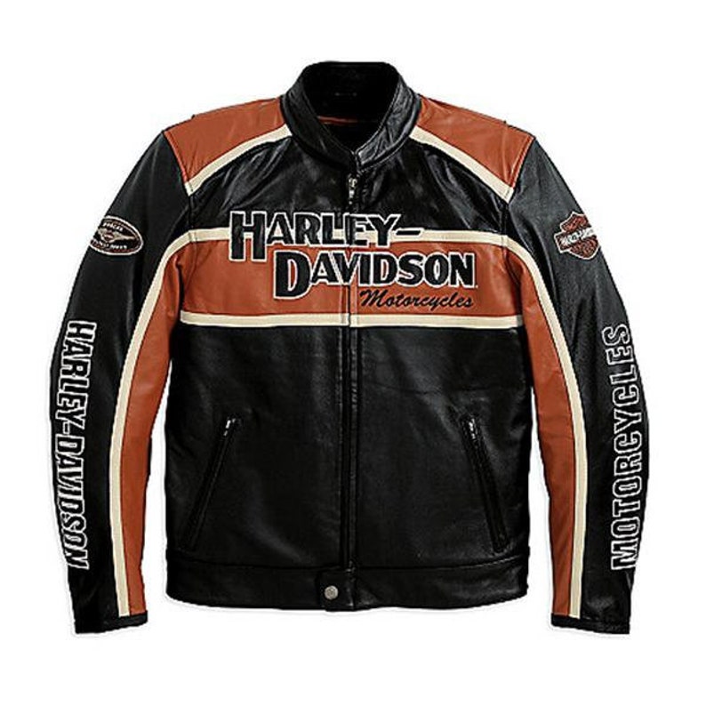 Harley Davidson Classic Cruiser 98118-08VM Leather Jacket - Etsy