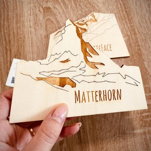 CUSTOM-MADE Mountain Table name, Made to order Mountain lover center piece, custom decor  Wedding table name, decoration wood, Table name