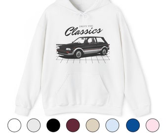 Hoodie klassieke auto Oldtimer cadeau