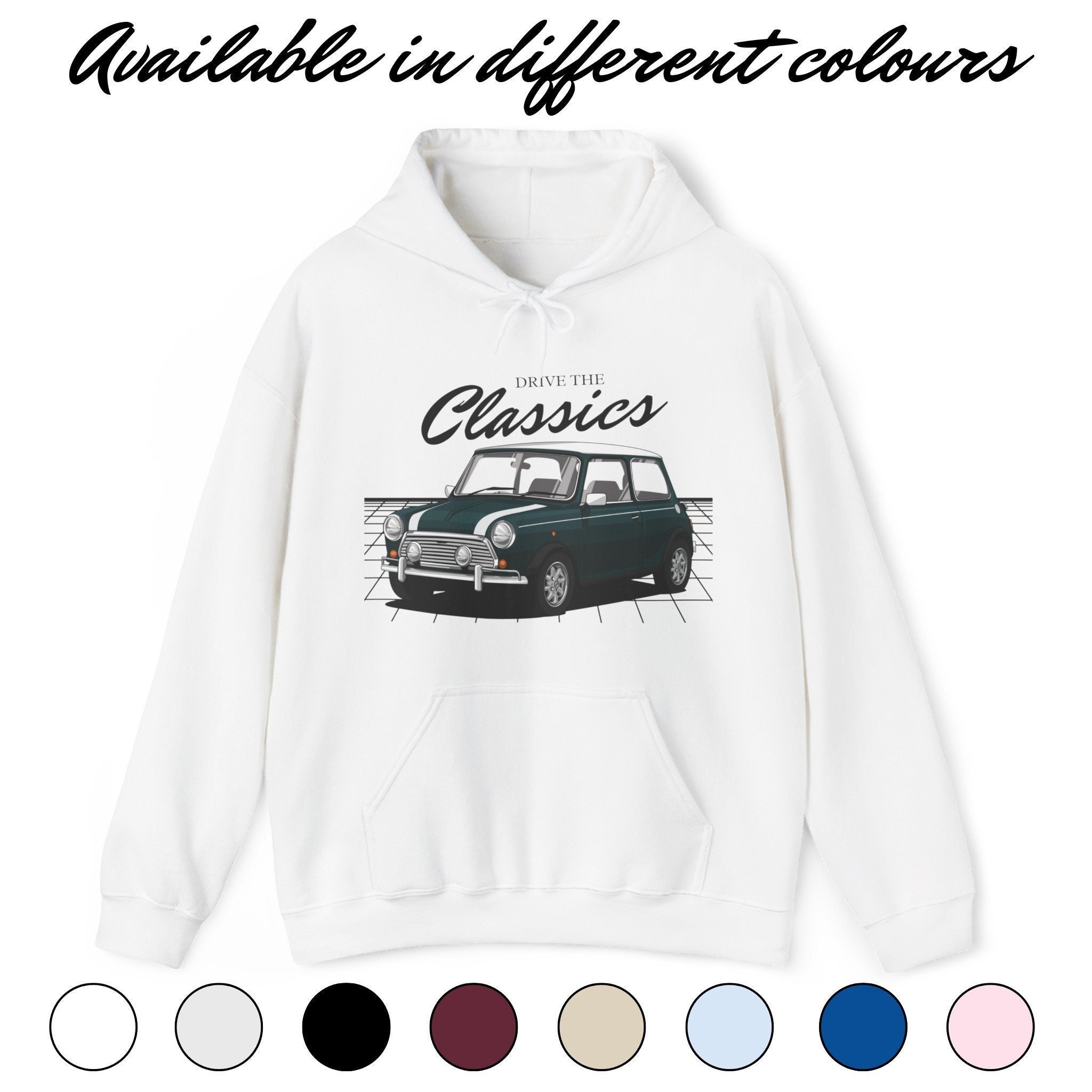 OLD SORREL Felpa unisex con cappuccio con chiusura zip