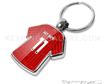 Keyring Charles Leclerc Keychain Shirt for All Ferrari Fans