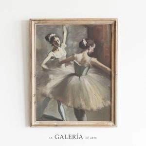 Ballerina Art Print |  Ballet Painting | Dancer Wall Art