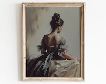 Woman Portrait Painting | Moody Portrait | Oil Painting