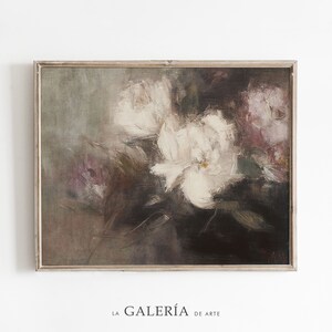 Peinture de fleurs | impression de nature morte botanique vintage | Art européen rustique
