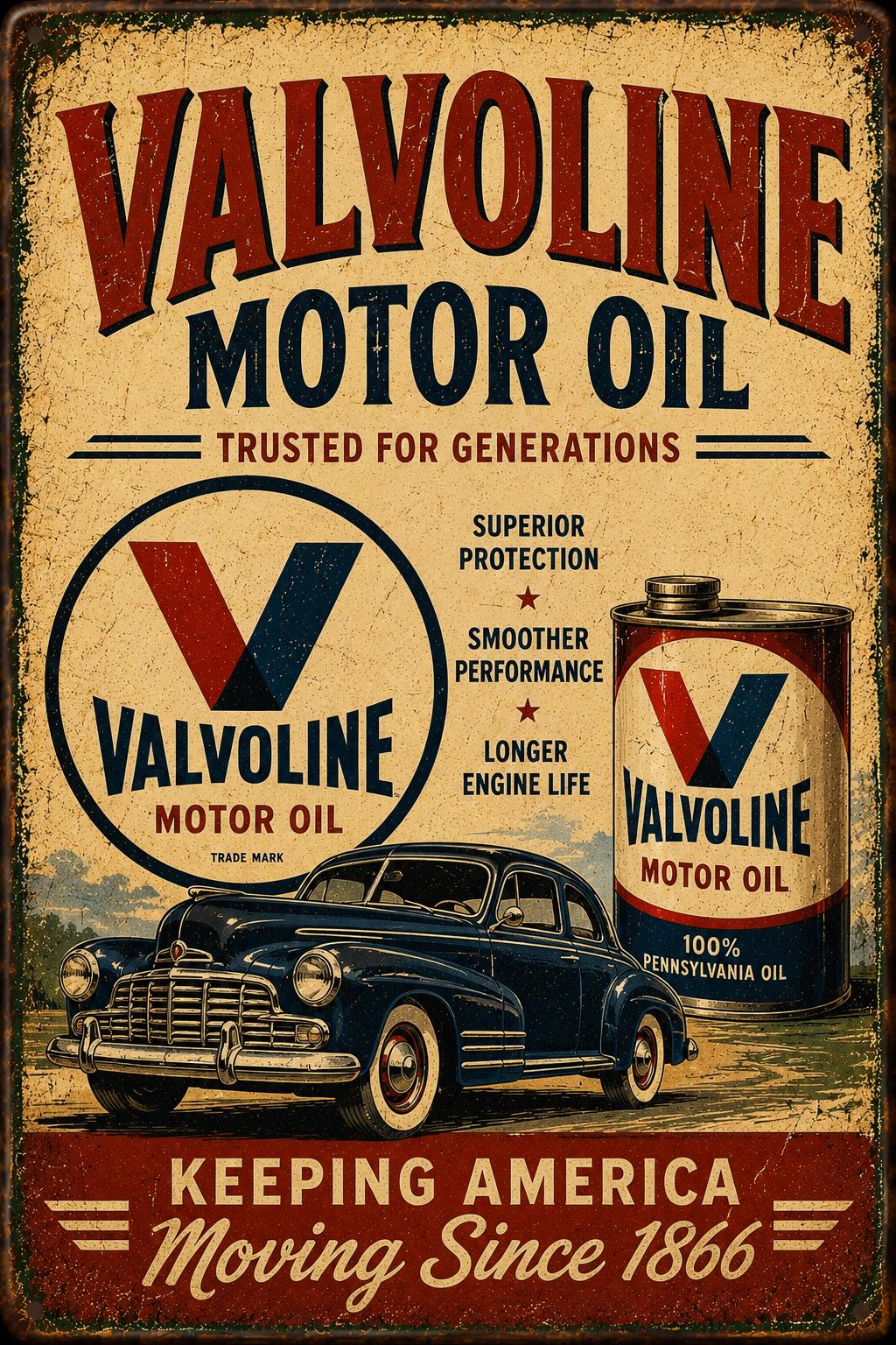 Valvoline Signs - Etsy