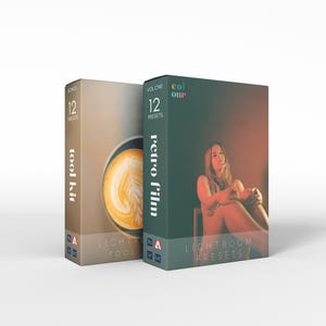 Retro 35mm Colour Film Lightroom Preset Pack + Tool Kit | Vintage Kodak Agfa Fuji Film Presets | Adobe Presets For Mobile & Photoshop