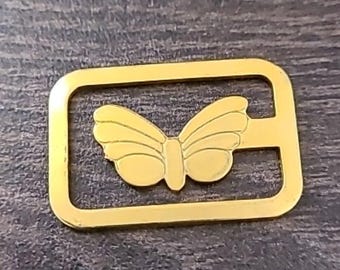 Butterfly Bookmark Gold Metal Page Clip Book Lover Gift Reader Present