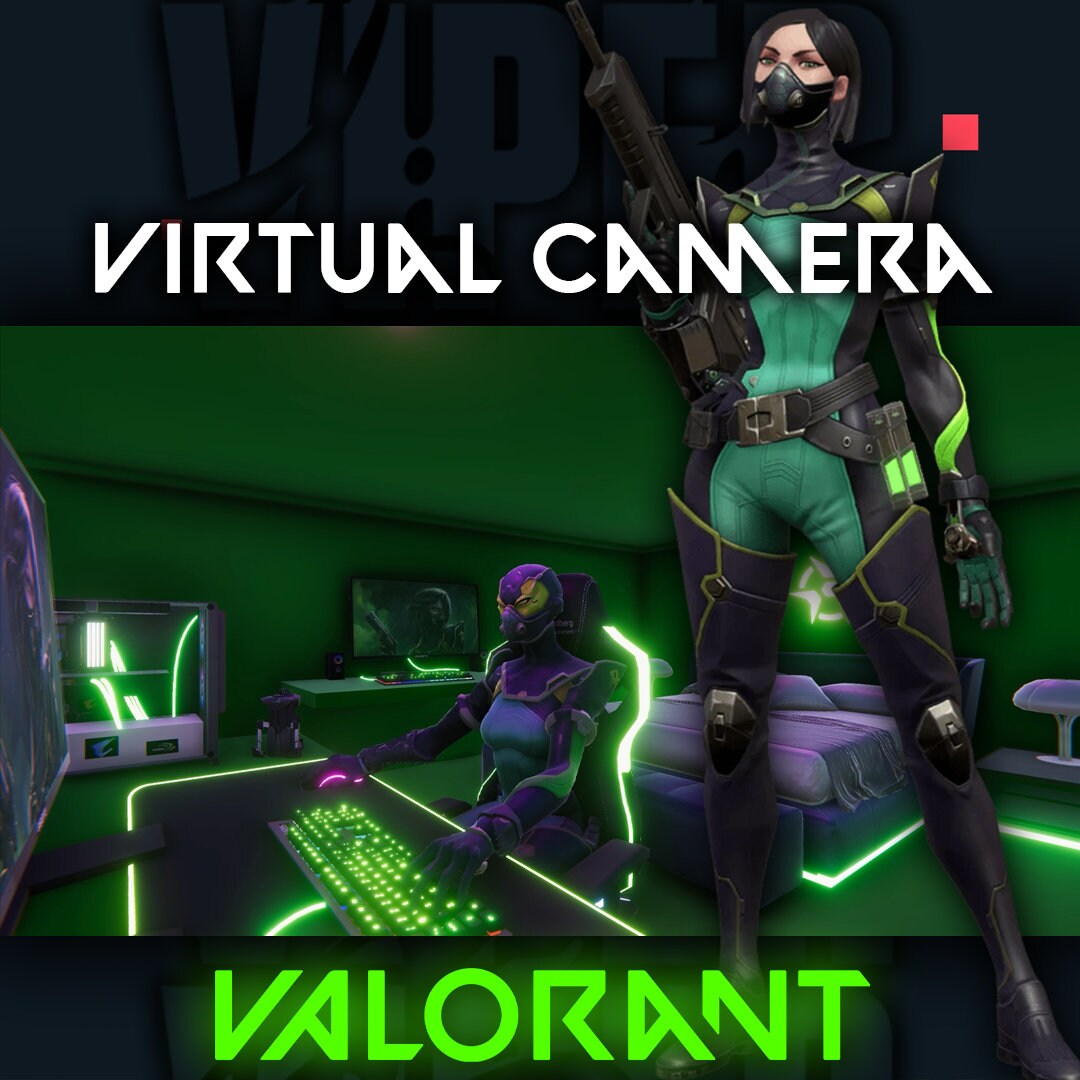 HD Valorant Viper Animated Virtual Camera webcam / Screen Etsy UK