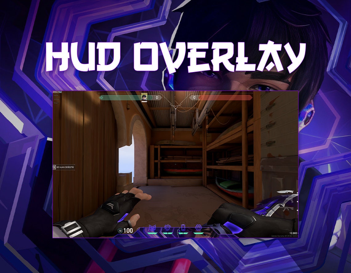 Valorant Stream Pack - Iso Animated Twitch Overlays | Iso Ingame HUD ...