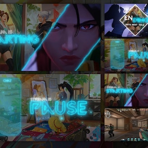Valorant Stream Pack - Sage Animated Twitch overlays | Sage ingame HUD - MP4 and PNG Format HD Quality | stream overlay,twitch,overlay,game