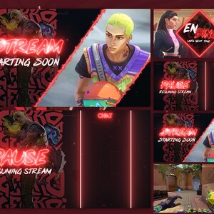 May include: A digital illustration of a video game character with green hair and a colourful outfit. The character is holding a basketball. The image is a Twitch stream overlay with the text "STREAM STARTING SOON" and "PAUSE RESUMING STREAM".