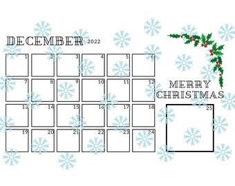 Digital Christmas Advent Calendar