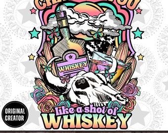 Western Cowgirl Whiskey, png, shirtsublimatieontwerp (digitale download)