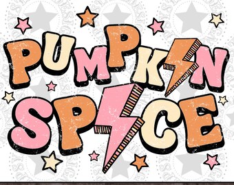 Pumpkin Spice PNG | Spooky Fall Shirt Design (Digital Download)