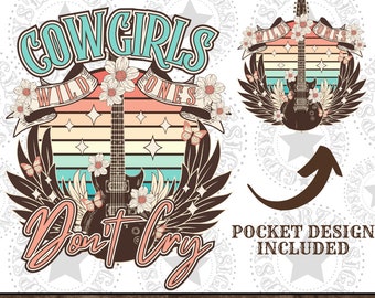 Wild Ones Western PNG, Cowgirl Sublimation Design (Digital Download)