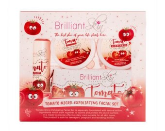 Brilliant - Tomato Micro-Exfoliating Facial Set