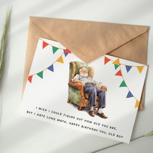 Funny Old people Clipart PNG Grandma Grandpa Quirky old woman elderly people old man Watercolor old lady Dance Yoga lover cute granny happy image 7