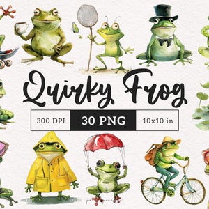 Eigenzinnige kikker clipart grillige grappige kikker PNG kikkers in vijver sublimatie illustraties eigenzinnige kikker illustraties eigenzinnigheid pad clipart kikker stickers