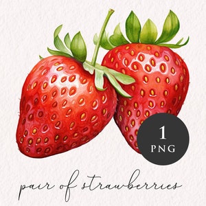 Aardbei Clipart PNG Fruit clip art Berry Hoge kwaliteit voedsel paar aardbeien Sublimatie Grafisch Papier crafting Commercieel gebruik