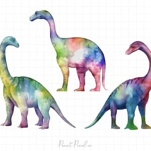 Dinosaur PNG Dino clipart T-rex Watercolor Dinosaur Sublimation Junk journal scrapbook stickers Nursery art Baby shower Free commercial use