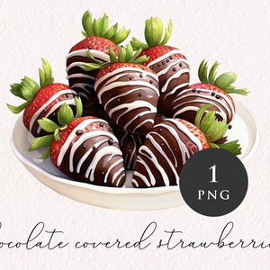 Met chocolade bedekte aardbeien Clipart PNG dessert clip art Hoge kwaliteit voedsel zoete traktatie Sublimatie grafisch papier knutselen Commercieel gebruik