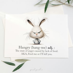 Quirky Rabbit Clipart PNG Whimsical Bunny Sublimation Clip Art Woodland ...