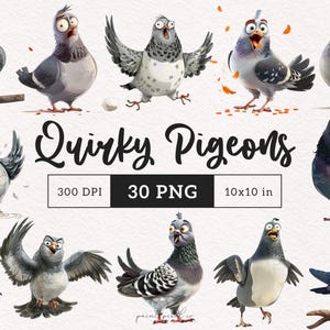 Grappige duif clipart duif PNG eigenzinnige vogel illustraties grillige duif vogel sublimatie clip art eigenzinnige graphics langwerpige cartoon vogel