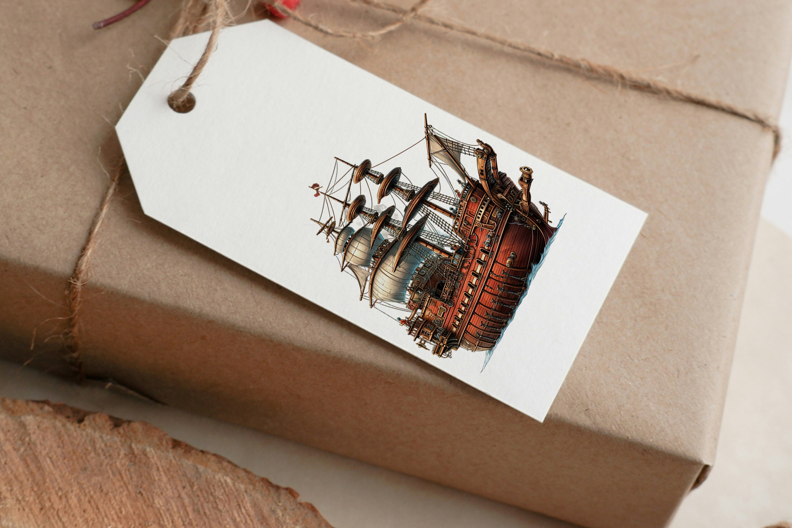 スチームパンクな乗り物 クリップアート ディストピア 輸送 スチーム