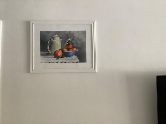 水差しのある水彩画の静物画 - Etsy 日本