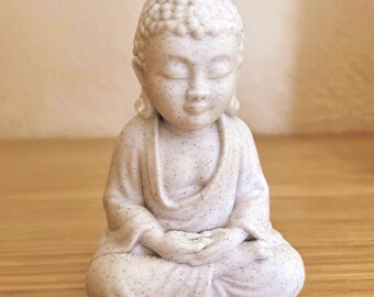 3D-printed Buddha figure | Meditation statue | Zen decor | Spiritual home accessory | Mindfulness & tranquility