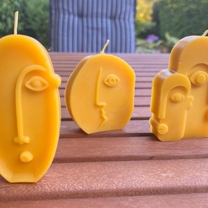 Nordic design candles made from 100% beeswax