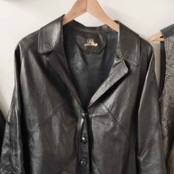 blouson cuir vintage