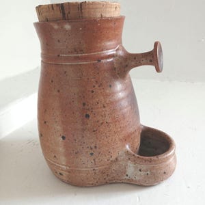 Pot en grès vintage Huilier