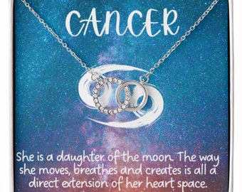 Cancer Zodiac Necklace