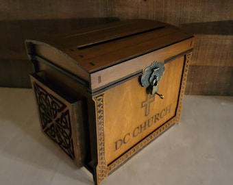 Offering/Tithing/Donation Box SVG digital design for laser