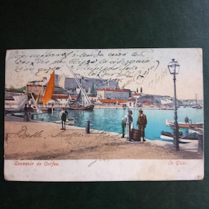 Cartões postais raros de 1901-1909 com um selo