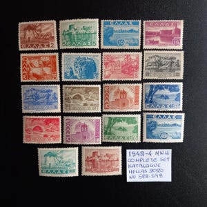 9 complete set MNH from Greece.