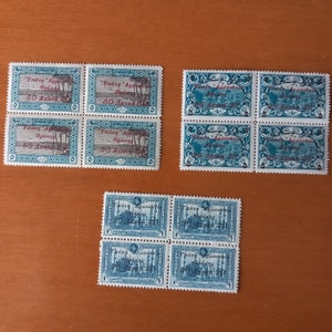 Collection old stamp from Greece