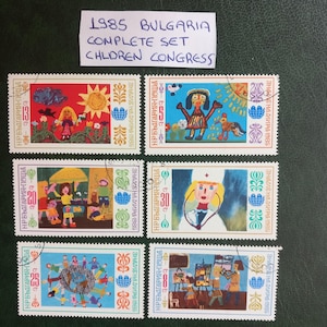 Stamps with the theme of children.