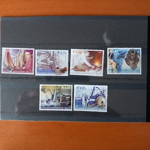 Sello postal de Grecia. Comercios en decadencia. MNH