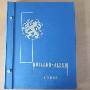 Colección de álbumes de sellos postales de Holanda