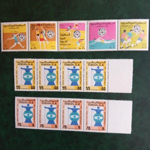 Sellos postales sirios MNH