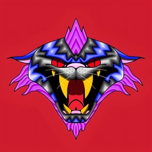 Sabre Cat Poster