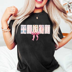 Teacher Shirt, Teacher Floral Back To School Shirt, Preppy Coquette School T-shirt, Girly Pink Bow Tee, Teacher Gifts, Gift For Teacher