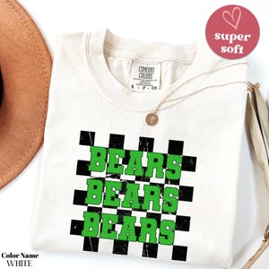Komfort Farben Benutzerdefinierte Schulmaskottchen Shirt, personalisiertes Schullogo T-Shirt, Zurück zu Schulgeist Shirts, Team Name Maskottchen T-Shirt Geschenk