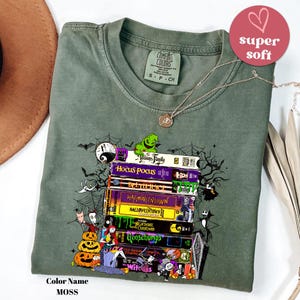 Comfort Colors© Halloween 90s Vintage VHS Shirt,Halloween Nightmare Shirt,Halloween Gift, Halloween Horror Characters Spooky Movie Tapes Tee