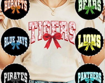 Custom School Mascot T-Shirt, Team Spirit Shirt